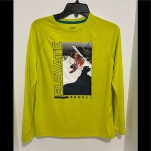 NWT Old Navy Activewear Go-Dry Long Sleeve Shirt, Boy’s size 14/16, XL